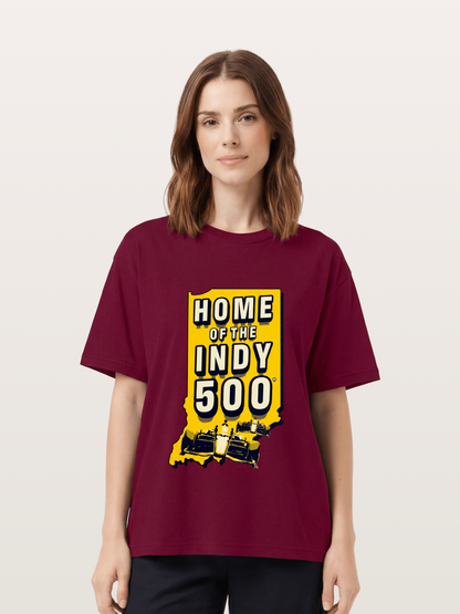 Indy 500 Indiana State Home Design Gildan T-shirt