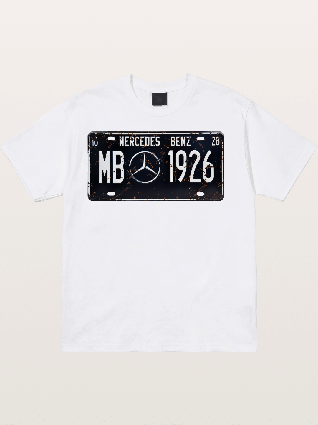 Commemorative license plate Cotton T-shirt