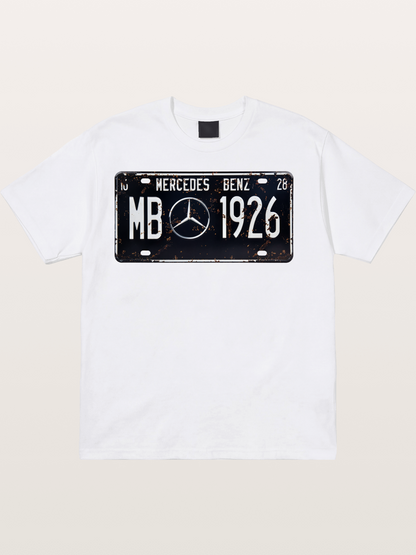 Commemorative license plate Cotton T-shirt