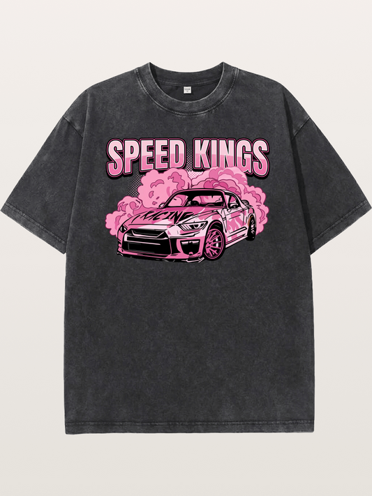 Speed Kings Washed T-shirt