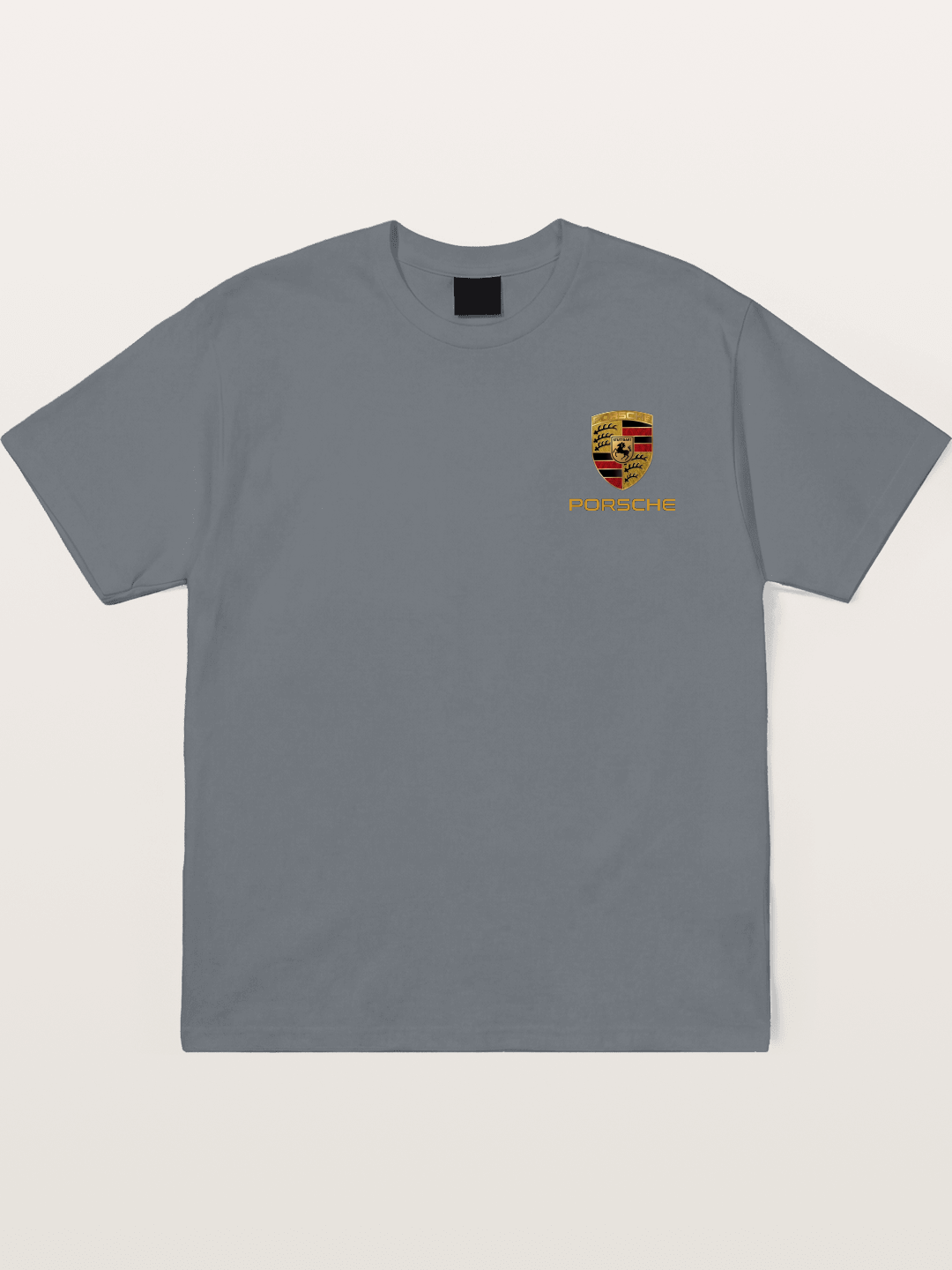 Porsche Crest Stuttgart Shield Cotton T-shirt