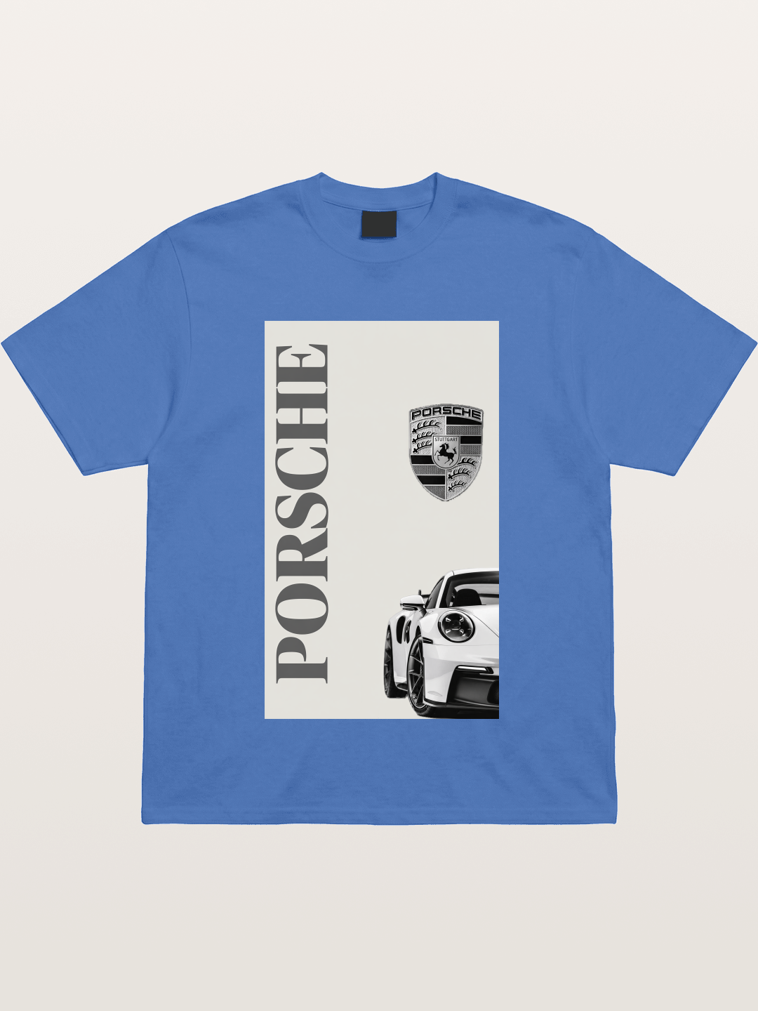 Porsche Minimal Emblem Art Gildan T-shirt