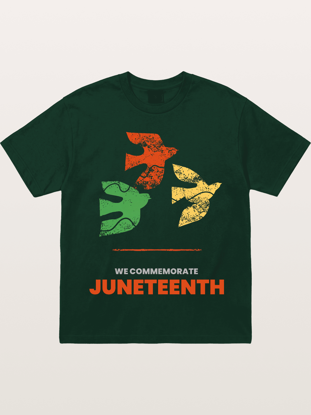 Juneteenth Peace Doves Commemoration Gildan T-shirt