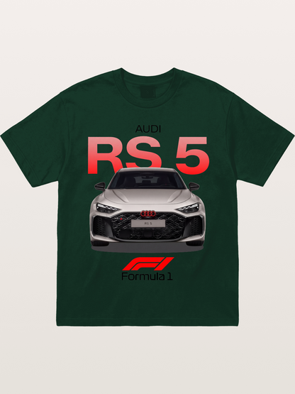 Audi RS5 F1 Inspired Poster Gildan T-shirt