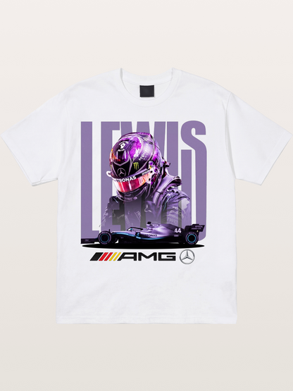 Hamilton 44 Mercedes F1 Cotton T-shirt