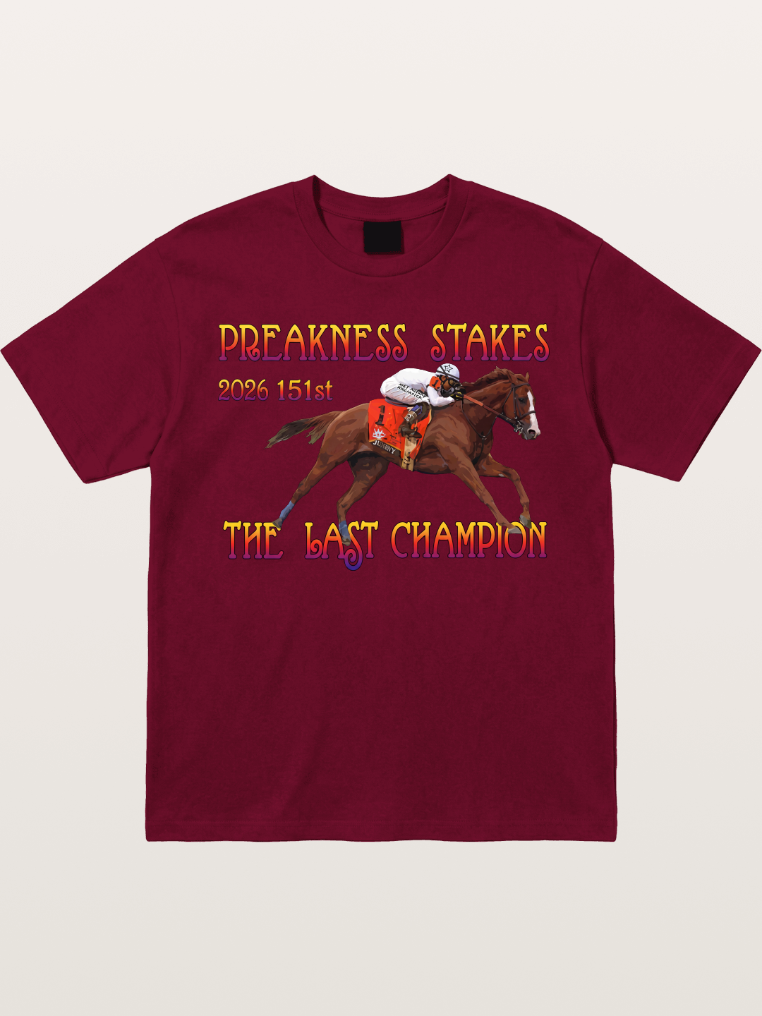 2026 Preakness Race Horse 1 Silks Gildan T-shirt