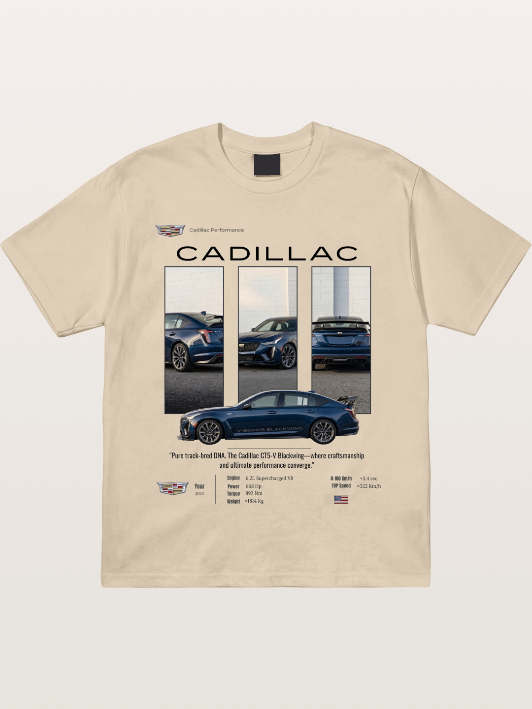 Cadillac Performance Legend Gildan T-shirt