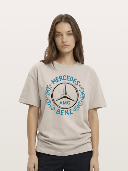 Mercedes-Benz AMG Laurel Wreath Emblem Cotton T-shirt