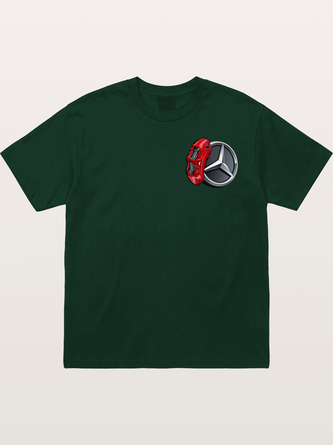 Mercedes Brake Caliper Art Gildan T-shirt