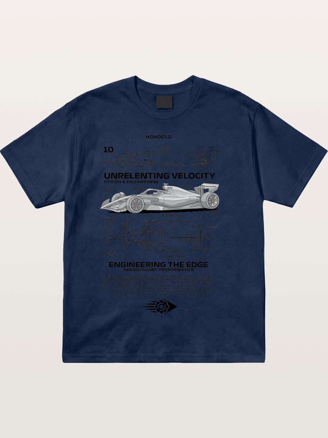 Unrelenting Velocity Cotton T-shirt