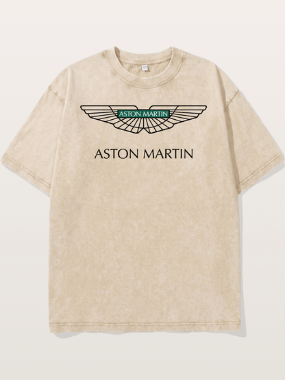 Aston Martin Winged Badge Washed T-shirt