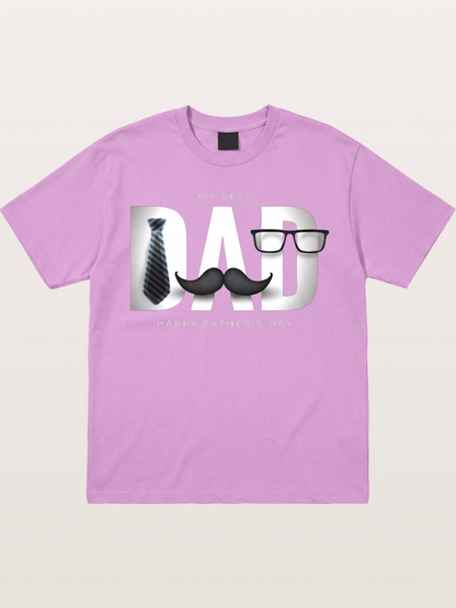 Gentleman Dad Tie Glasses Beard Gildan T-shirt