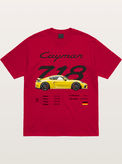 718 Porsche Vibe Gildan T-shirt