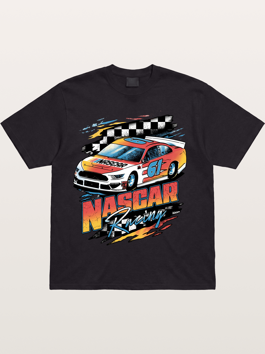 Stock Car Thunder Cotton T-shirt
