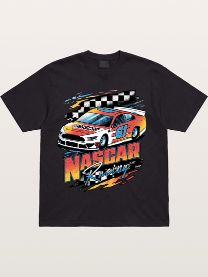 Stock Car Thunder Cotton T-shirt