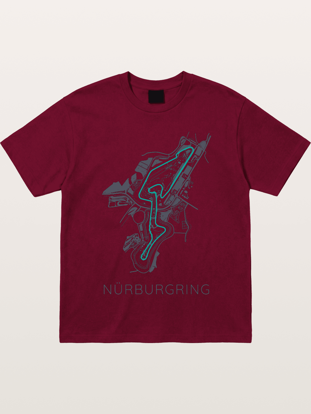 Nu?rburgring Track Diagram Gildan T-shirt
