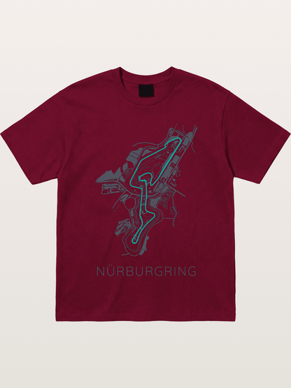 Nu?rburgring Track Diagram Gildan T-shirt