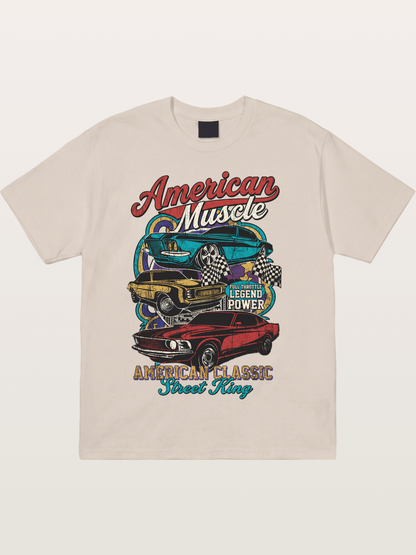 Mustang King Cotton T-shirt