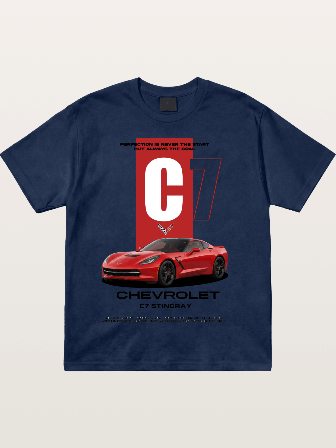 Corvette C7 Cotton T-shirt