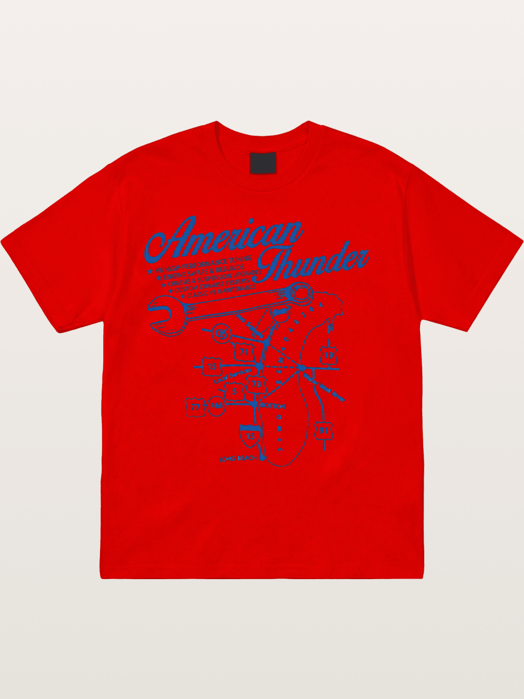 American Thunder Cotton T-shirt