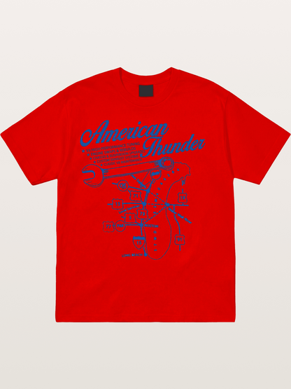 American Thunder Cotton T-shirt