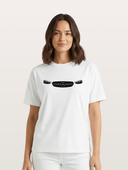 Mercedes-Benz Grille and LED Headlights Gildan T-shirt