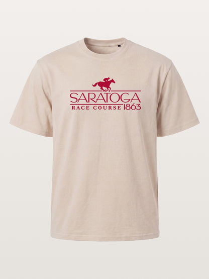 Saratoga Race Course Classic Logo Cotton T-shirt