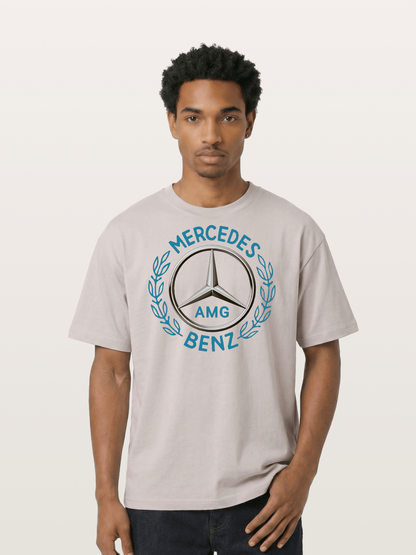Mercedes-Benz AMG Laurel Wreath Emblem Cotton T-shirt
