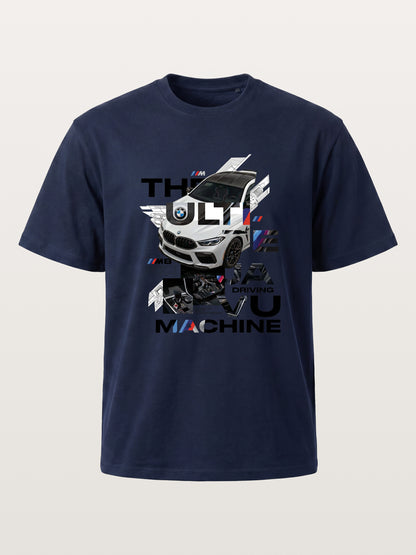 BMW M8 Tech Collage Poster Cotton T-shirt