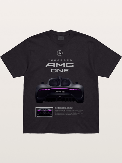 AMG One Purple Taillight Cotton T-shirt