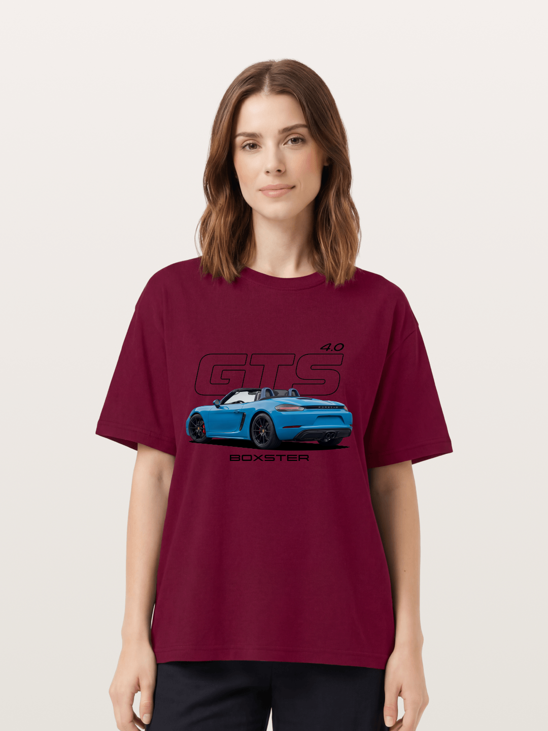 Porsche 718 Boxster GTS Print Gildan T-shirt