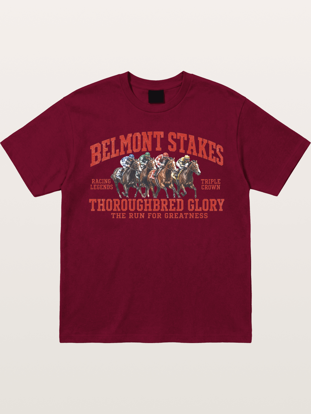 Belmont Stakes Racing Legends Gildan T-shirt