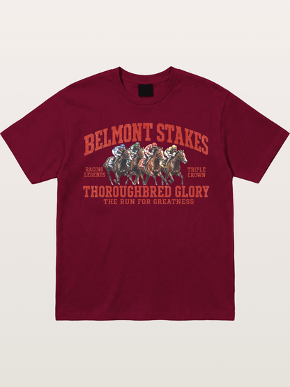 Belmont Stakes Racing Legends Gildan T-shirt