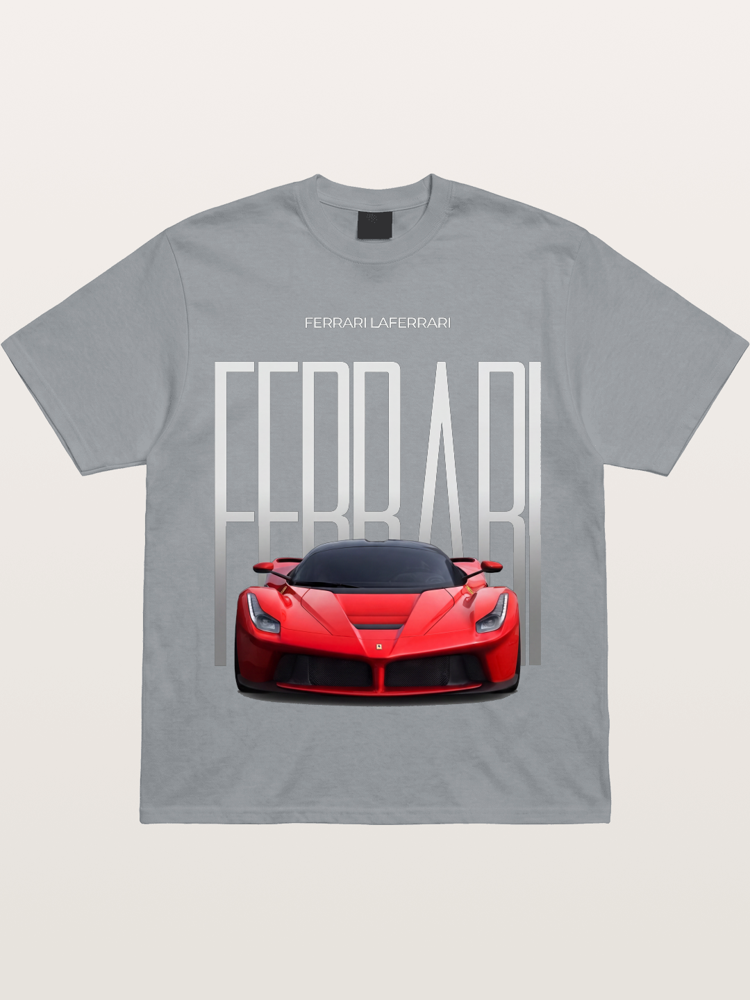 Red Ferrari LaFerrari Hypercar Gildan T-shirt