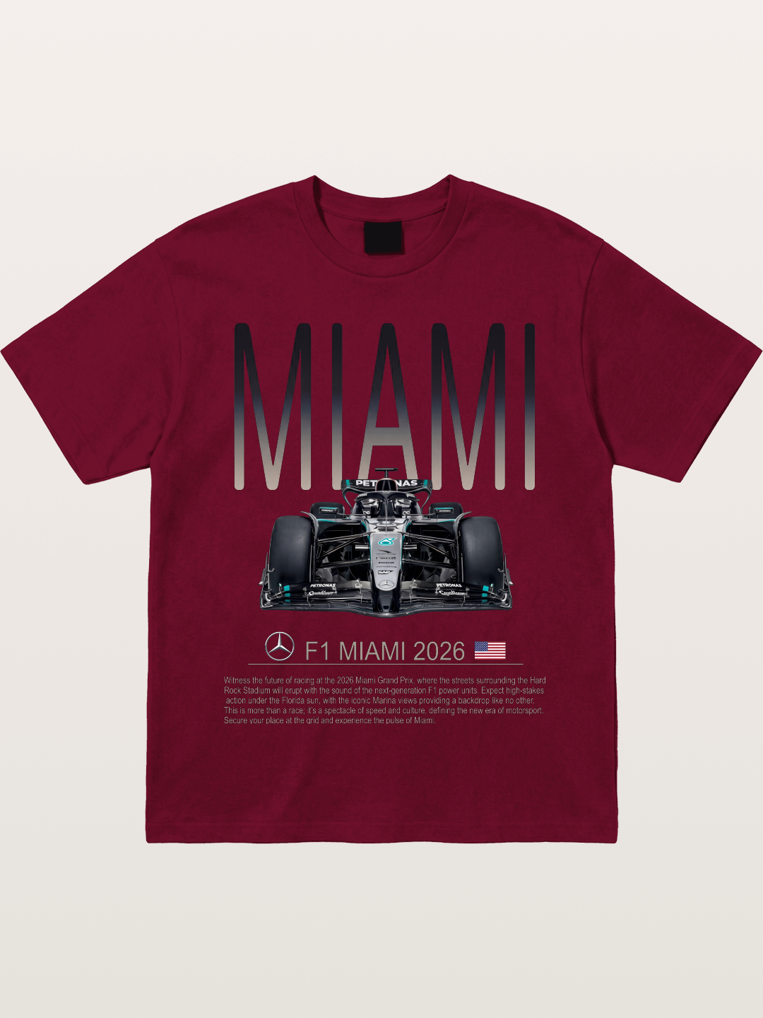 Mercedes Miami F1 2026 Gildan T-shirt