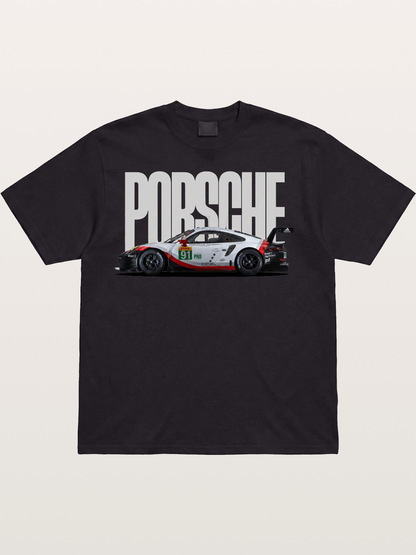Porsche 911 Race Livery Poster Cotton T-shirt