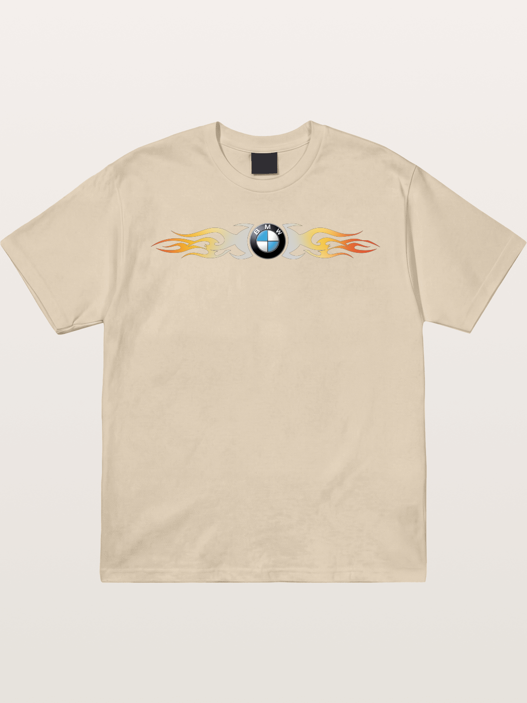 BMW Roundel Flame Stripe Gildan T-shirt