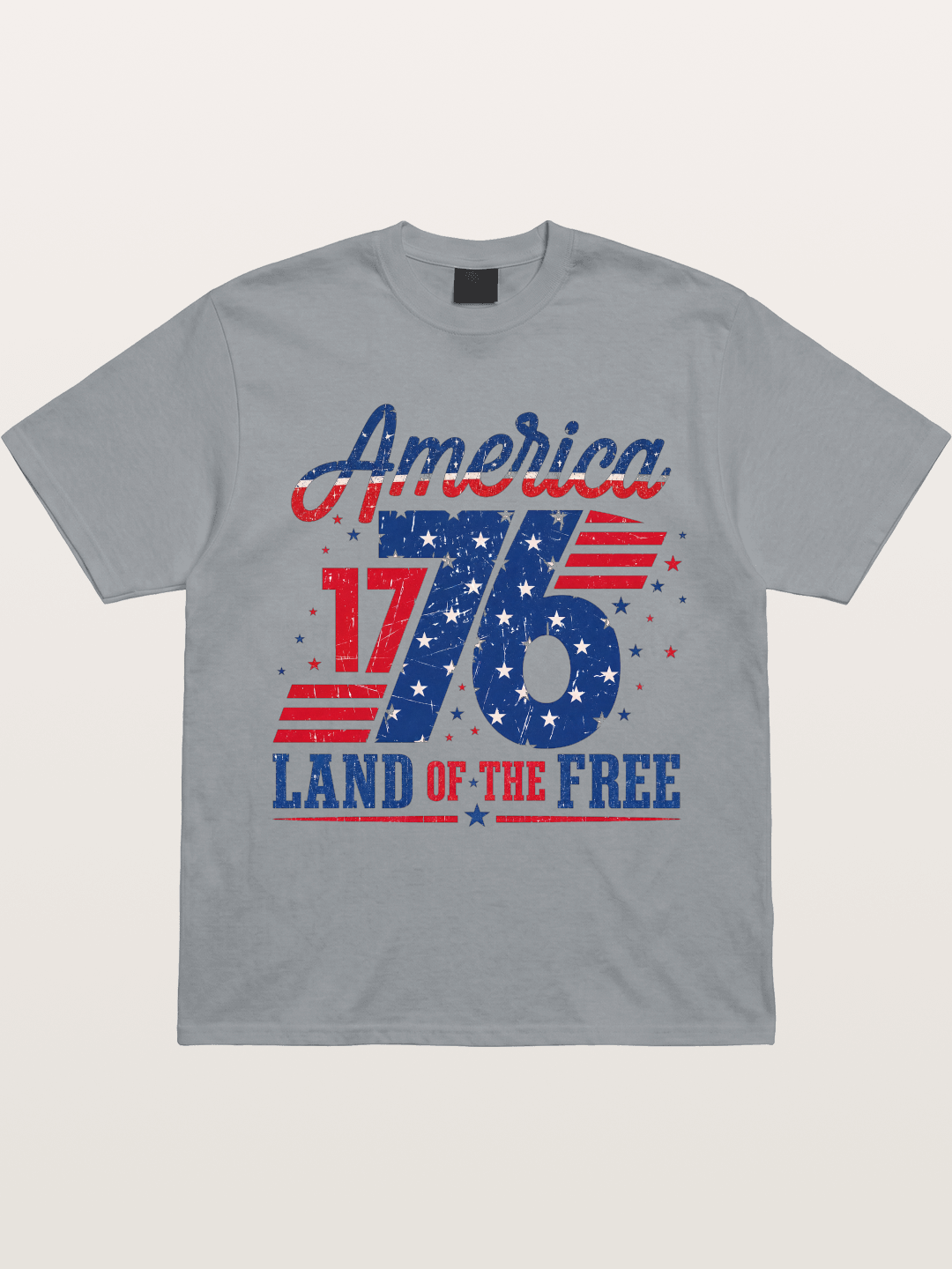 America 1776 Land Of The Free Gildan T-shirt