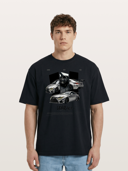 Lexus RC F Multi-Angle Print Cotton T-shirt