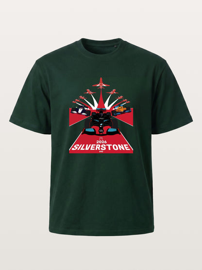 Silverstone F1 Race Formation With Jets Gildan T-shirt
