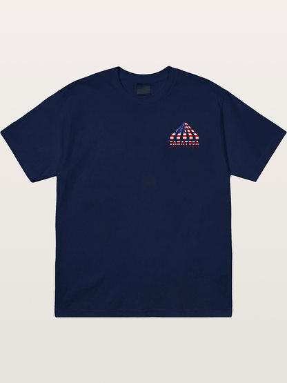 Saratoga Star Spangled Tent Top Gildan T-shirt