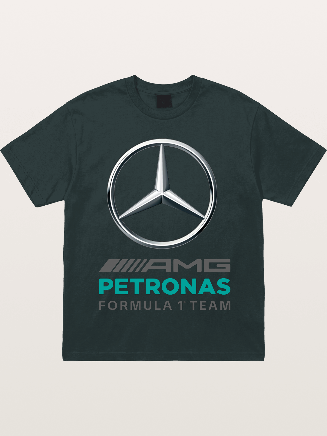 F1 Mercedes Petronas Team Logo Gildan T-shirt