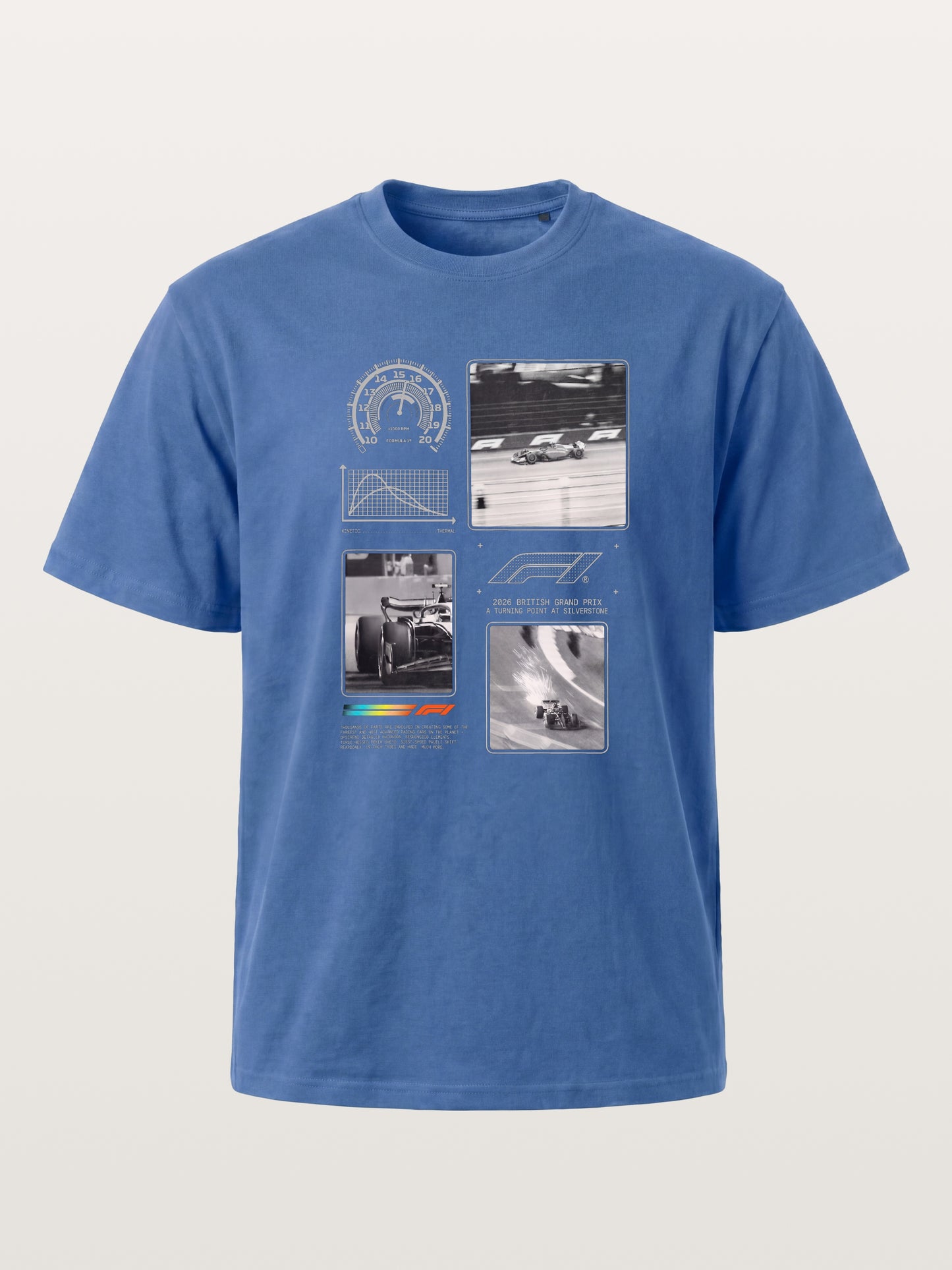 Silverstone F1 Vintage Race Archive Gildan T-shirt