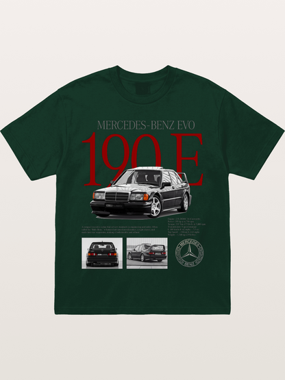Mercedes-Benz 190E Retro Profile Gildan T-shirt