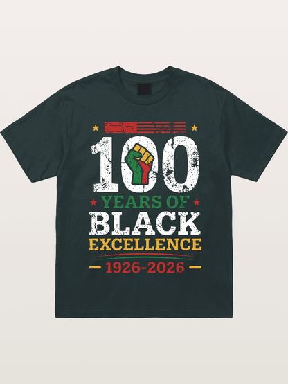 Juneteenth Centennial Excellence Tribute Gildan T-shirt