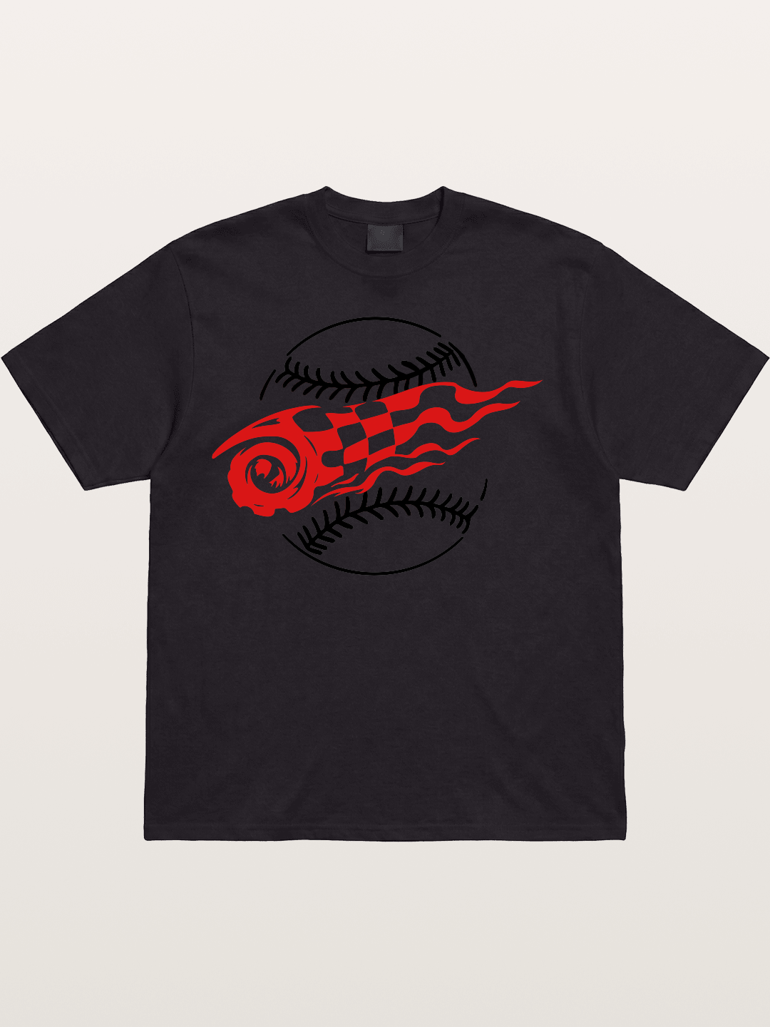 Blaze Wheel Cotton T-shirt