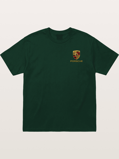 Porsche Crest Stuttgart Shield Gildan T-shirt