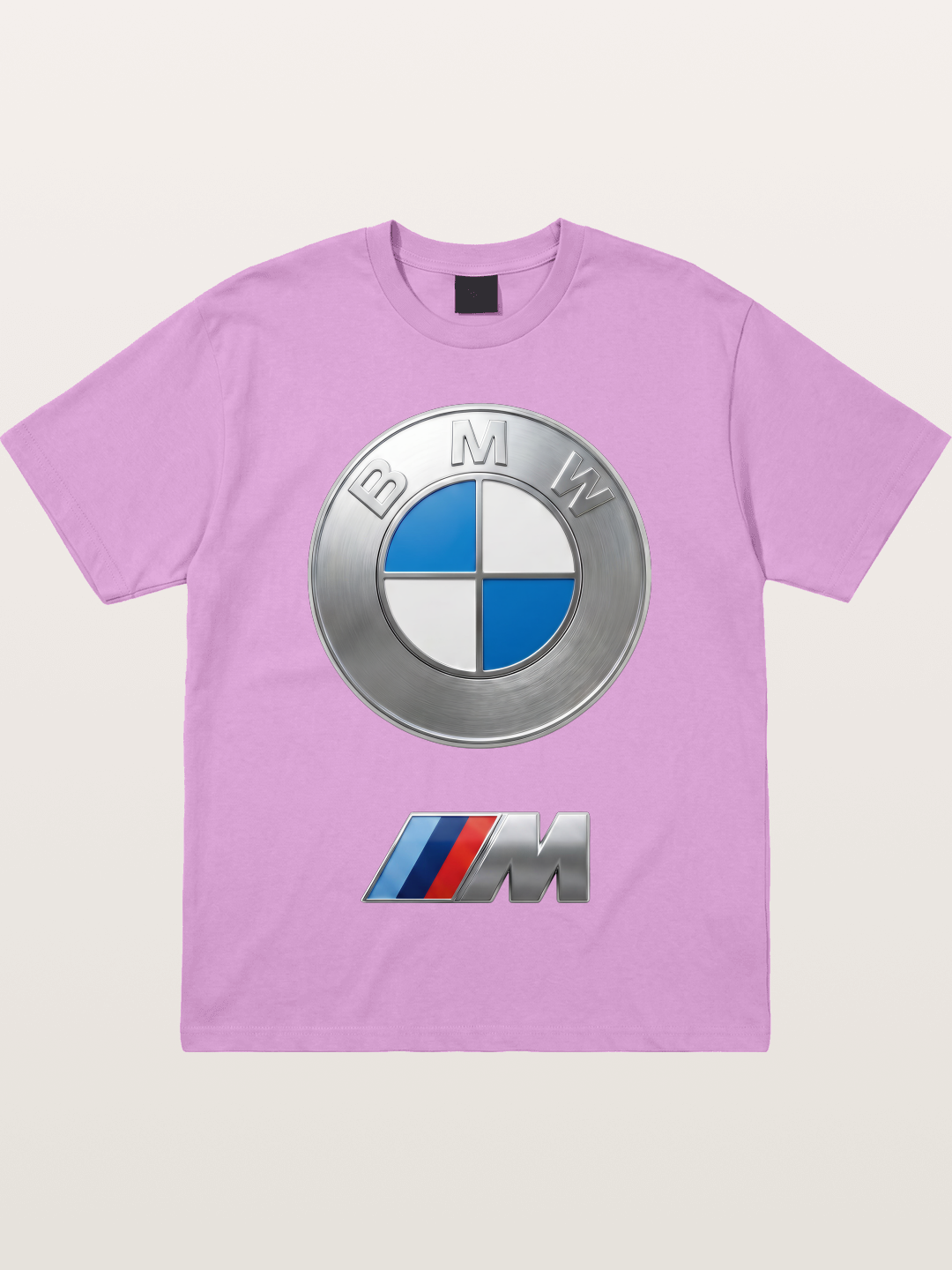 BMW M Series Metal Emblem Gildan T-shirt