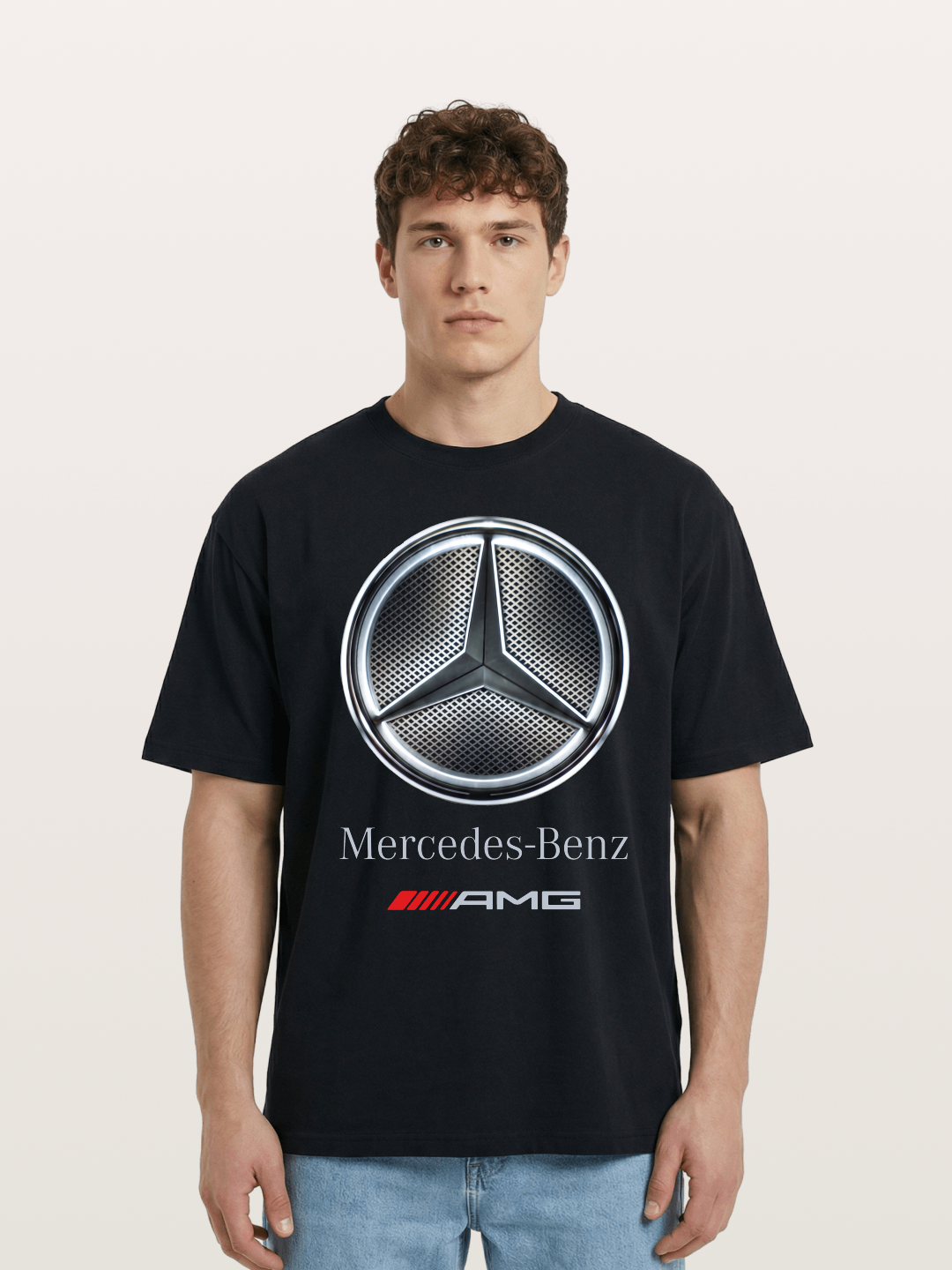 Mercedes-Benz AMG Grille Logo Cotton T-shirt
