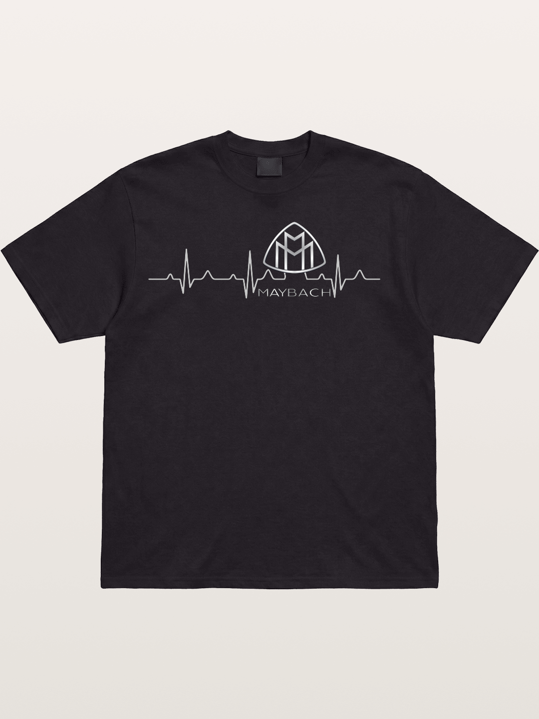 Maybach Heartbeat Crest Cotton T-shirt